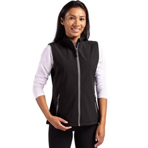 Clique Tempo Stretch Full Zip Womens Softshell Vest - 1 of 2