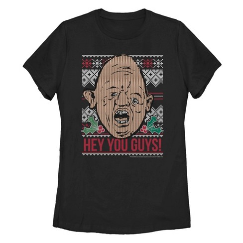 Women's The Goonies Hey You Guys T-shirt - Black - Small : Target