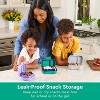 Kids Snack Box with 2 Compartments, Leak-Proof Bento - 3 of 4