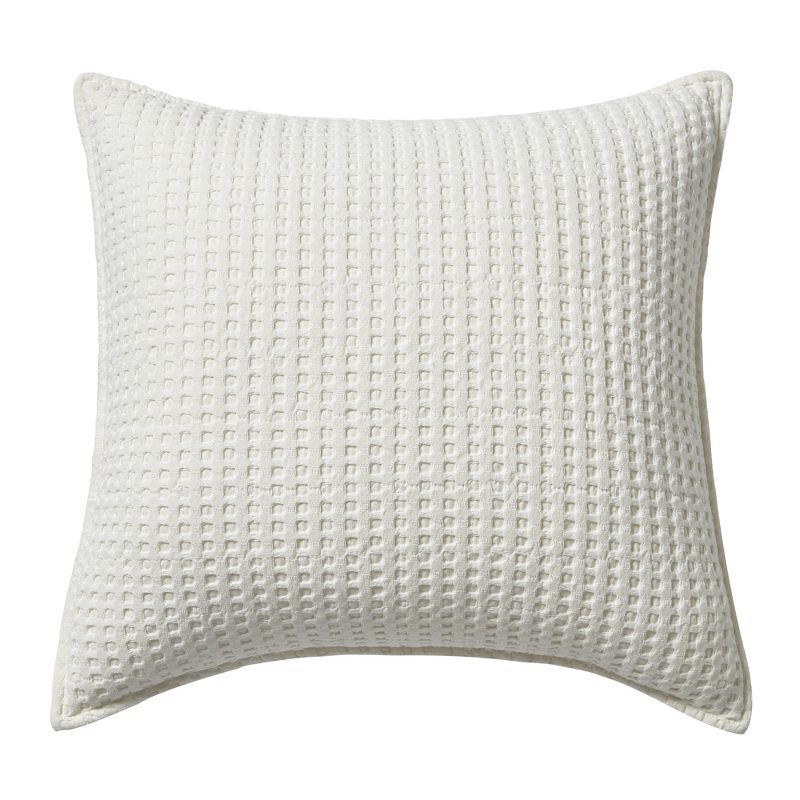 Mills Waffle Square Decorative Pillow - Levtex Home, 1 of 5