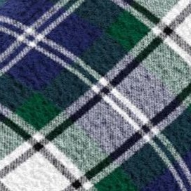 hunter blue plaid