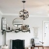 4-Light Modern Chandeliers,Height Adjustable Chandelier Light Fixtures,Wood Chandelier,Ceiling Lights Light Fixtures -The Pop Home - 2 of 4