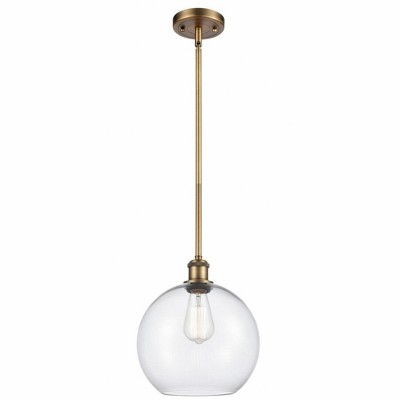Ballston - 1 Light Athens Mini Pendant In IndustrialStyle-13 Inches Tall and 10 Inches Wide