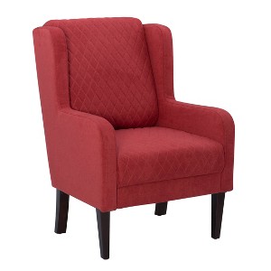 Powell Cybele Upholstered Wingback Accent Chair - 1 of 4