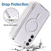 Reiko Magnetic Wireless Charging TPU Bumper Case For Samsung S 23 Plus In Clear - image 4 of 4