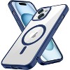 Entronix [Magnetic] Case Compatible with iPhone 14 Plus - [Clear Back] Soft Matte Frame - 2 of 4