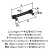 Amerock Farewind Pull for Cabinets, Drawers, and Furniture - 3 of 4