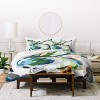 Green Laura Fedorowicz Greenery Duvet Cover - Deny Designs - image 2 of 4