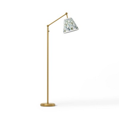 Extendable Brass Floor Lamp with Empire Shade - Hearth & Hand™ with Magnolia