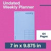 Noted by Post-it Undated Weekly Planner Notebook - 2 of 4