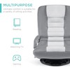 Best Choice Products 360-Degree Swivel Gaming Floor Chair w/ Armrest Handles, Foldable Adjustable Back - 3 of 4