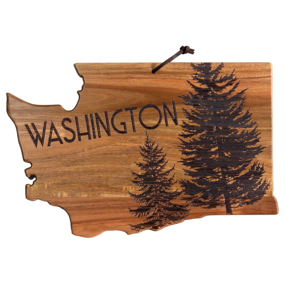 Photos - Chopping Board / Coaster Totally Bamboo Origins Washington Cutting Board Brown