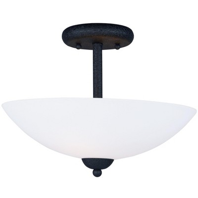 Maxim Lighting Taylor 2 - Light Semi-Flush Mount in  Textured Black