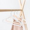 3 Sprouts Kids & Baby Velvet Hangers 30 pack - Cream/Gray/Hazelnut - 2 of 4