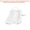 Unique Bargains Waterproof Portable Lightweight Shoe Bag for Travel 2 Pcs - 2 of 4