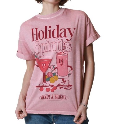Women's Holiday Spirits Tee - Girl Dangerous