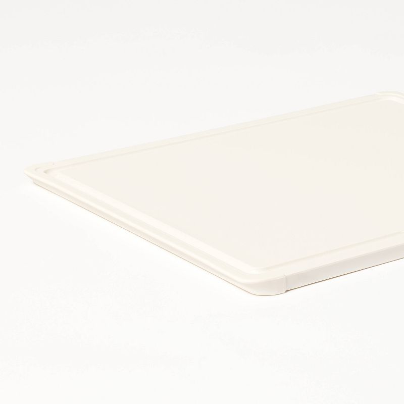 11&#34;x14&#34; Nonslip Recycled Poly Cutting Board Vintage Cream - Figmint&#8482;, 5 of 6