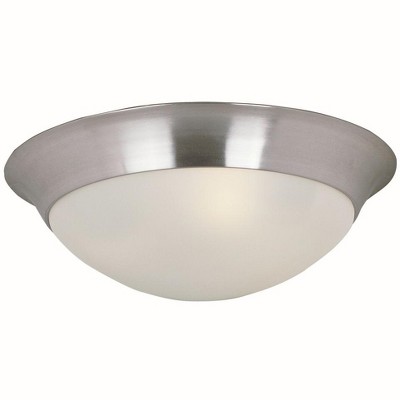 Maxim Lighting Essentials - 585x 2 - Light Flush Mount in  Satin Nickel