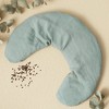 Bucky Linen Hot/Cold Neck Wrap, Natural Buckwheat Seed Filling, Hypoallergenic, Sage - 2 of 4