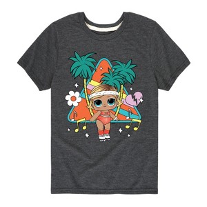 Boys' - LOL Surprise! - Boogie Babe Palm Trees Short Sleeve Graphic T-Shirt - 1 of 4