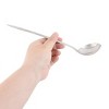 Unique Bargains Home Canteen Stainless Steel Cooking Tool Soup Ladle Silver Tone - 4 of 4