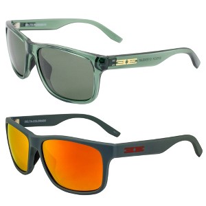 2 Pairs of Epoch Eyewear Delta Glasses with Smoke, Red Mirror Lenses - 1 of 4