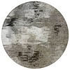 Taupe Beige And Ivory Abstract Washable Indoor Outdoor Area Rug - 4 of 4