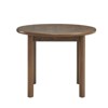 GlasFlength Desks Round Dining Table, Retro Kitchen Table, Dinner Room Table for Home Kitchen Restaurant Living Room, Brown, 42"*42"*30" - 2 of 4
