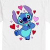 Men's - Lilo and Stitch - Heart Eyes Short Sleeve Graphic T-Shirt - 2 of 4