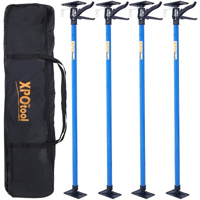 Vynxaria 4-Pack Adjustable Support Poles - Heavy-Duty 4rd Hand System for DIY Projects