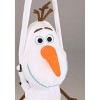 HalloweenCostumes.com   Disney Frozen Olaf Costume Companion Pouch Bag Pack for Adults & Kids, White/Orange/Brown - 4 of 4