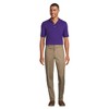 Lands' End School Uniform Men's Long Sleeve Interlock Polo Shirt - 4 of 4
