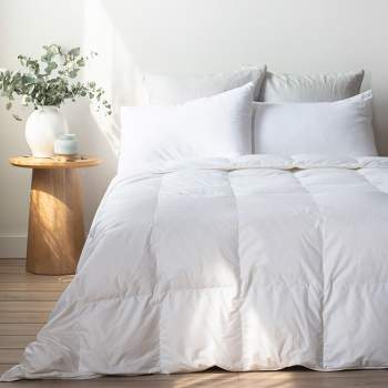 Lightweight Luxury White Duck Down Duvet Comforter Insert | BOKSER HOME