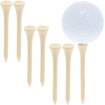 Juvale 200 Pack Bulk Wood Golf Tees, 2.3 in