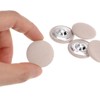 Unique Bargains Round Metal Sewing Cloth Covered Button 10 Pcs - 4 of 4
