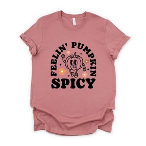 Simply Sage Market Women's Spicy Pumpkin Short Sleeve Graphic Tee - 1 of 4