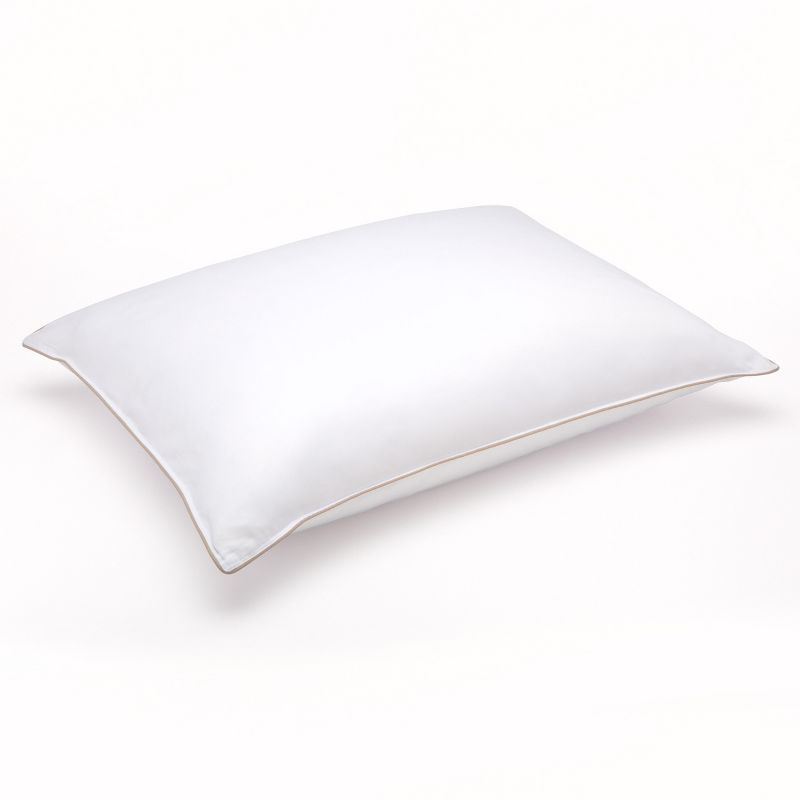 Downlite Soft White Goose Down Hypoallergenic Pillow – Perfect for Stomach Sleepers Standard, 3 of 9