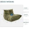 GustoWave Single Memory Foam Bean Bag Chair for Living Room Bedroom Office - 2 of 4