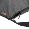 Packable Shopping Tote, Charcoal, Zippable Ultralight Carry-All, Self-Healing Ripstop Shell - 3 of 4