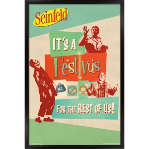 Trends International Seinfeld - Festivus Framed Wall Poster Prints - 1 of 4