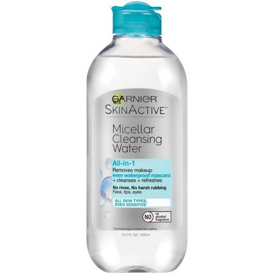 lidenskab svag Match Garnier Skinactive Micellar Cleansing Water - For Waterproof Makeup : Target