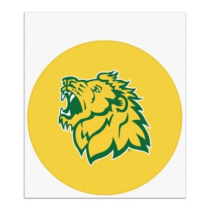 Missouri Southern State University Secondary Logo Automotive Car Window Locker Circle Bumper Sticker - 1 of 4