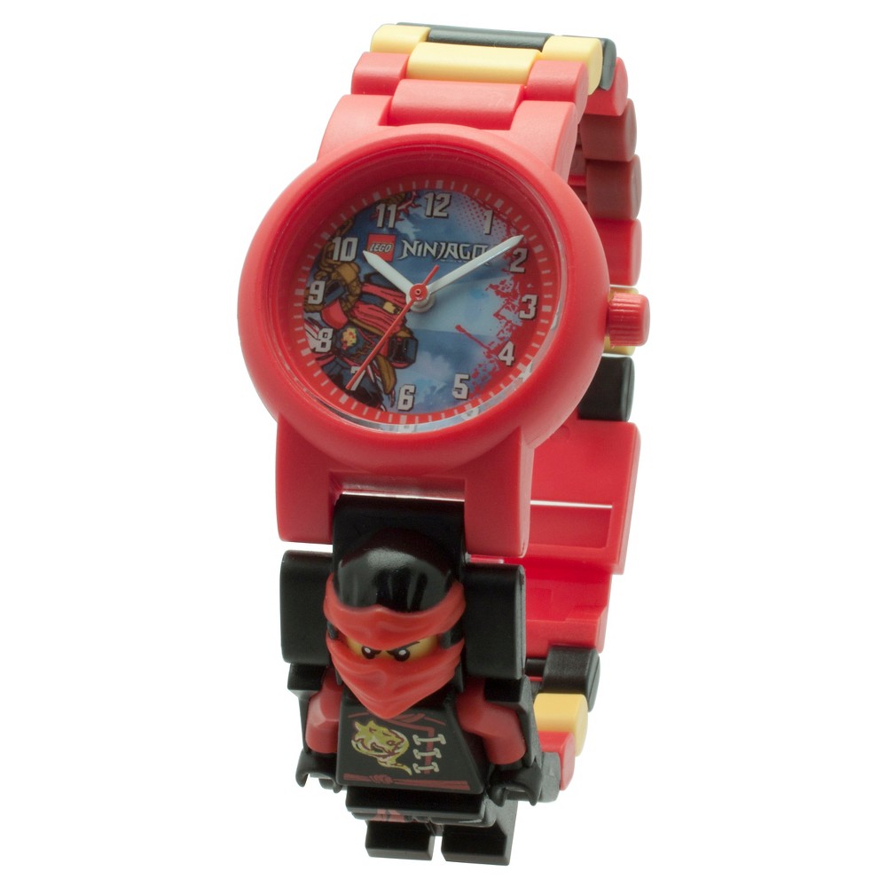 UPC 812768020547 product image for Lego Ninjago Sky Pirates Kai Minifigure Link Watch - Red | upcitemdb.com