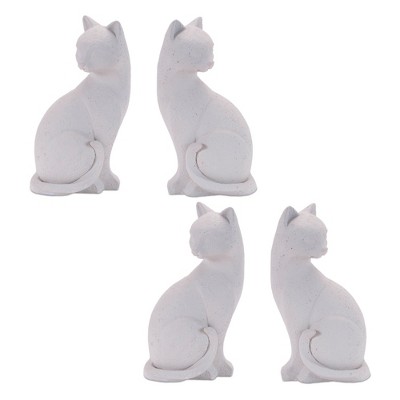 Sitting Cat Bookend (Set of 4)