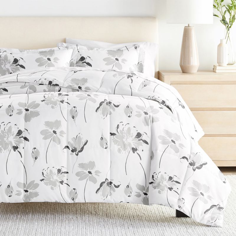 Floral Reversible Ultra Soft Comforter Sets, Down Alternative, Machine Washable - Becky Cameron, 5 of 19