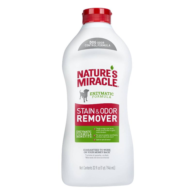 Nature&#39;s Miracle Pour Stain and Odor Remover - 32oz, 1 of 8