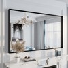 Apmir High-Strength Tempered Glass and Aluminum Alloy Framed French Cleat Mounted Wall Decor Bathroom Vanity Mirror with 5-Year Warranty - 4 of 4