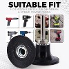 2 Inch Disc Pad Holder with ¼” Shank, Die Grinder Sanding Suitable for Roloc, Sanding and Surface Preparation, – by Ram Pro - 4 of 4
