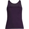 Lands' End Women's Chlorine Resistant Smoothing Control High Neck Tankini Swimsuit Top - 3 of 4