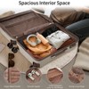 3/4 PCS ABS Lightweight Hard Shell Luggage Set with Spinner Wheels and TSA Lock - ModernLuxe - 4 of 4